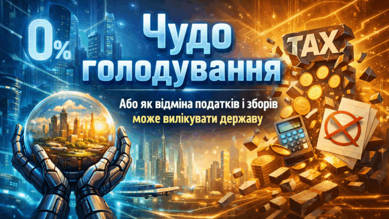 Чудо голодування Або як відміна податків та зборів може вилікувати Україну