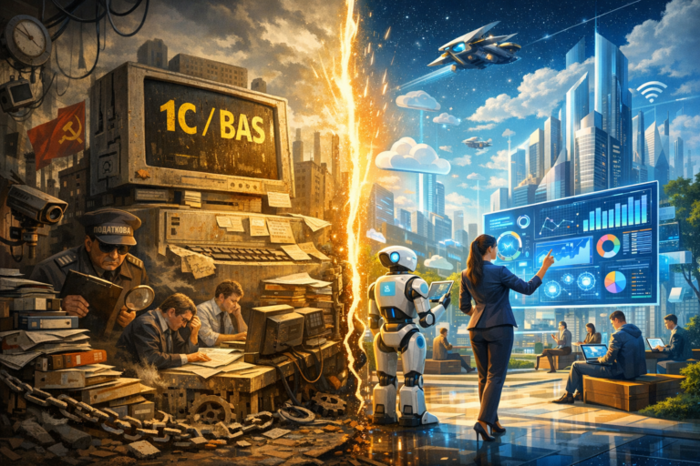 1С/BAS: софт для країни, де держава не довіряє бізнесу. І саме тому він не потрібен країні, яка хоче бути вільною