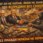 Ворог не пішов би вперед, якби не знав: усередині все схоплено
